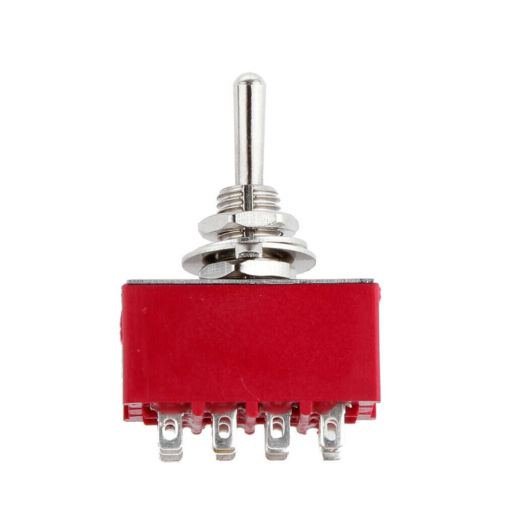 Pressure-sensitive Toggle Switch Changeover Knob 2 Position 12 Terminals On