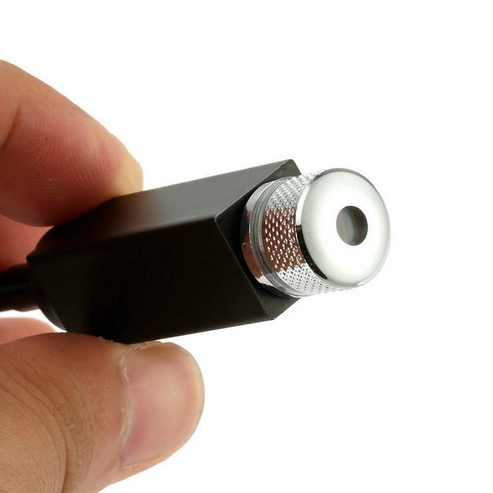 1* USB Car Atmosphere Lamp Interior Ambient Star Light LED Starry Projector Sky