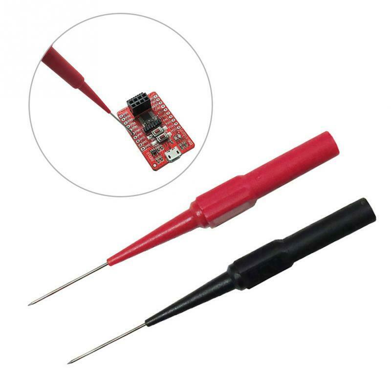 10Pcs New Micro-Needle Multimeter Test Leads To Extend The Back Probe Tip Needle