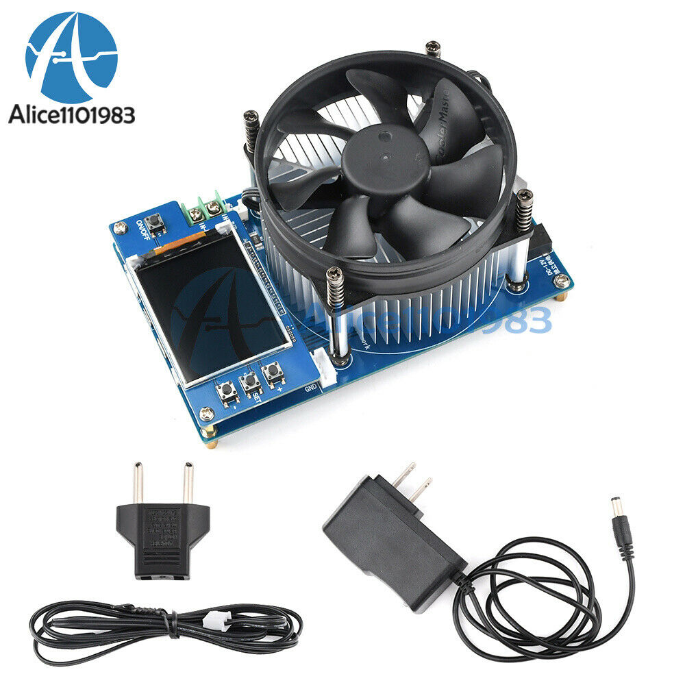 DC 12V 150W 2.4" LCD Digital intelligent Load Battery Discharge Capacity Tester