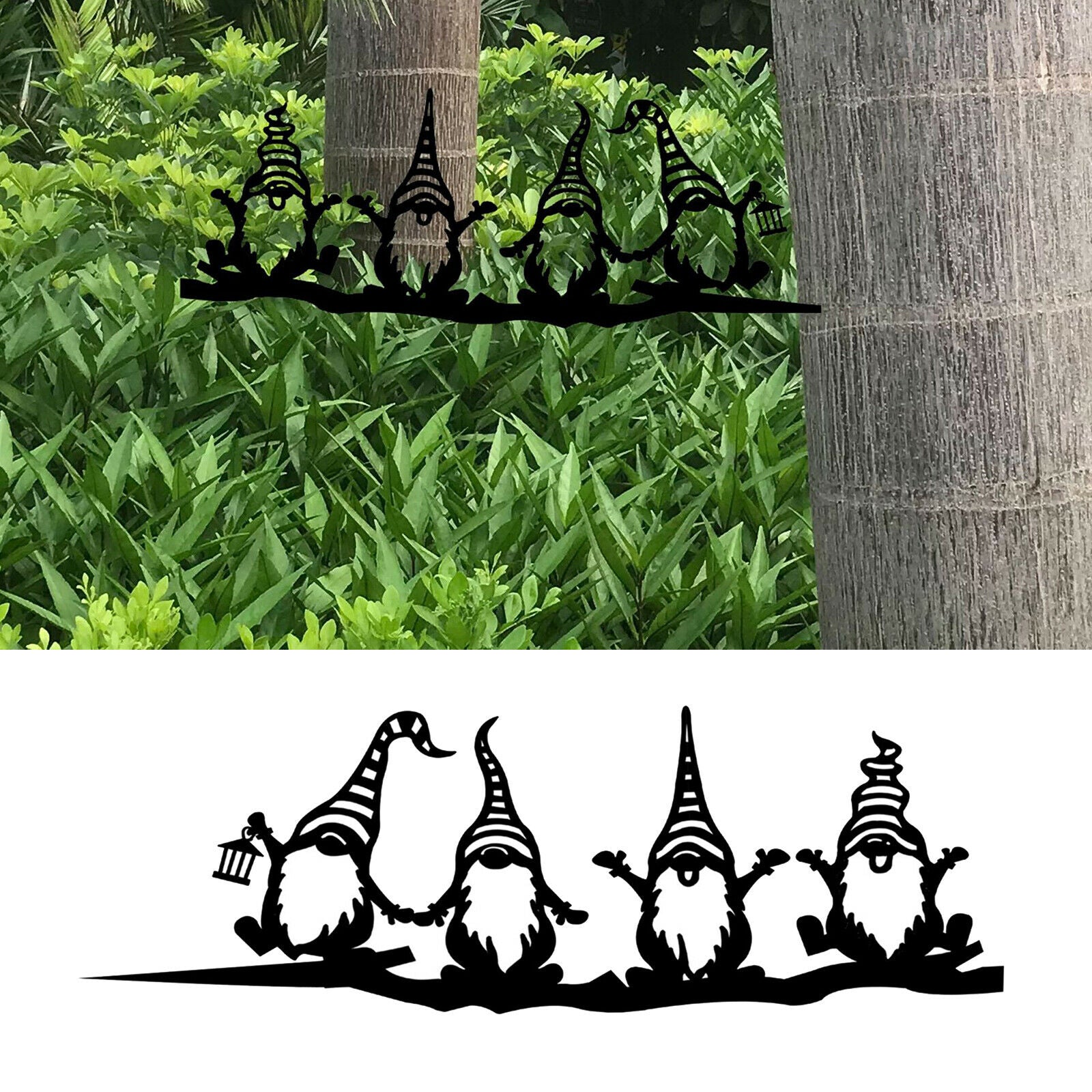Branch Gnomes Hollowed Out Garden Gnomes for Home Garden Courtyard Yard