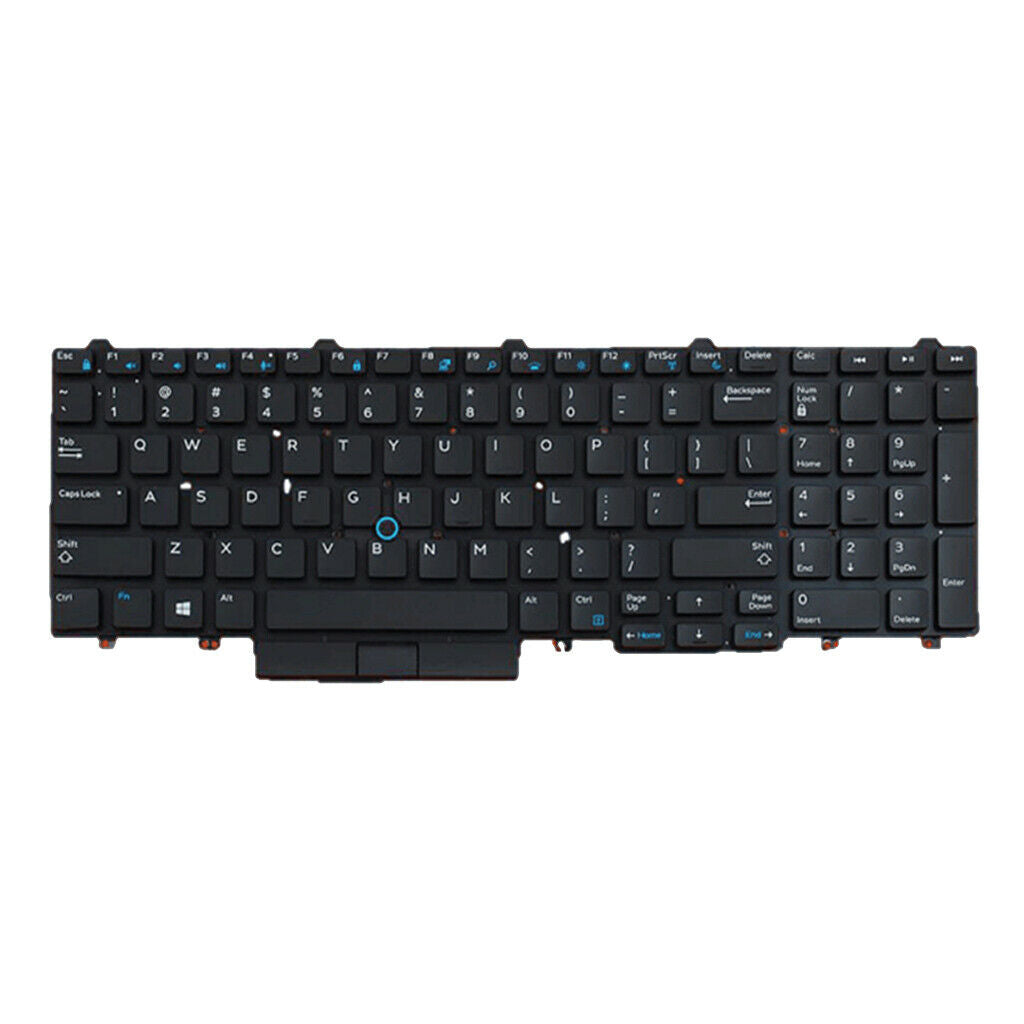 Premium US Laptop Keyboard for Dell Latitude E5550 E5570 PK1313M4A26 Black