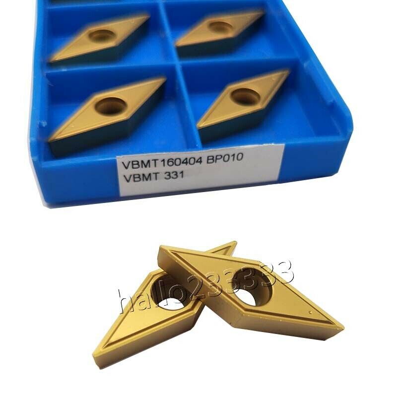 VBMT160404 BP010 VBMT331 Indexable CNC Carbide turning inserts for SVJBR holder