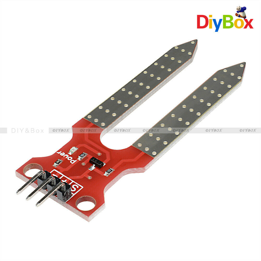 2PCS Soil Humidity Hygrometer Sensor Module Moisture Detection for Arduino AVR