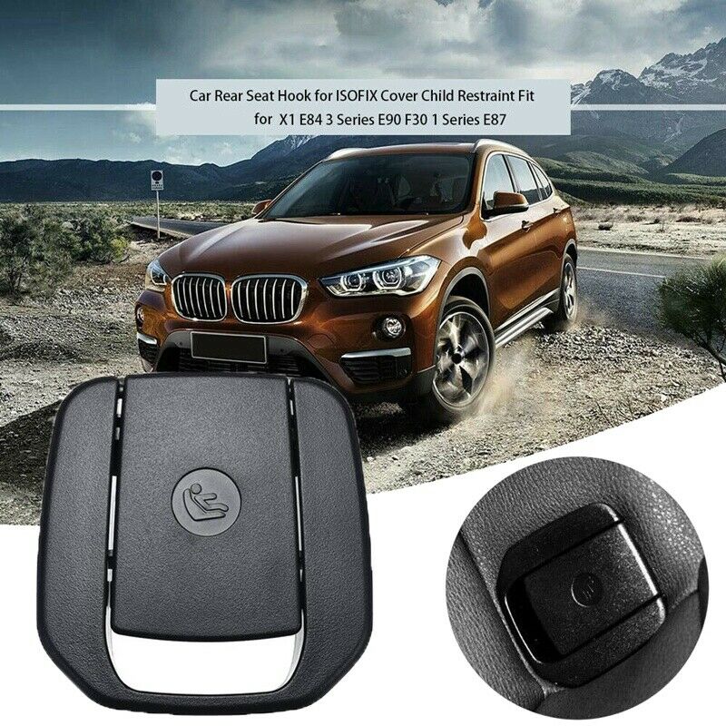 Car Rear Child Seat Fixing ISOFix Anchor Cover for  F30 F31 F20 F21 F22 F80 X4B2