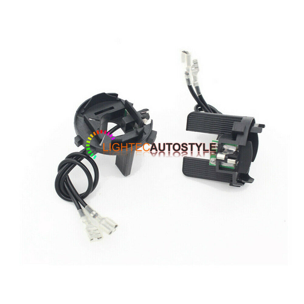 2x H7 HID HEADLIGHT BULB HOLDER ADAPTER CLIPS VW GOLF MK6 MK7 SCIROCCO VITO UK