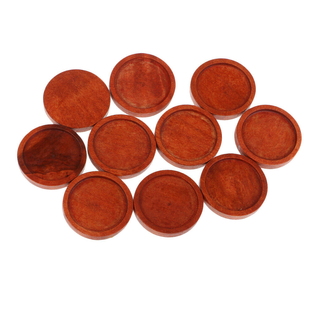 10 x Simple Design Stone Base Support Charm Cabochon Setting