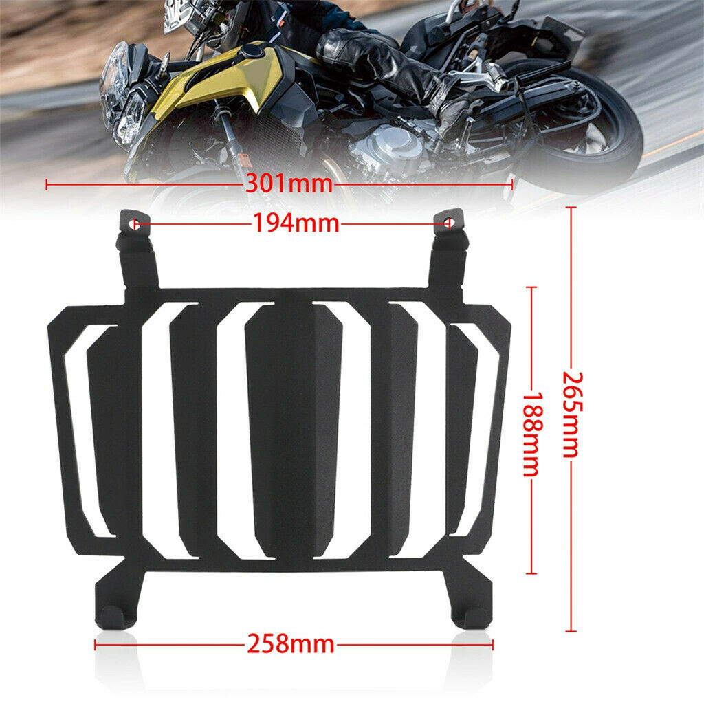 Motorcycle Radiator Cooler Grille Guard for BMW F750GS GS GS Iron Black