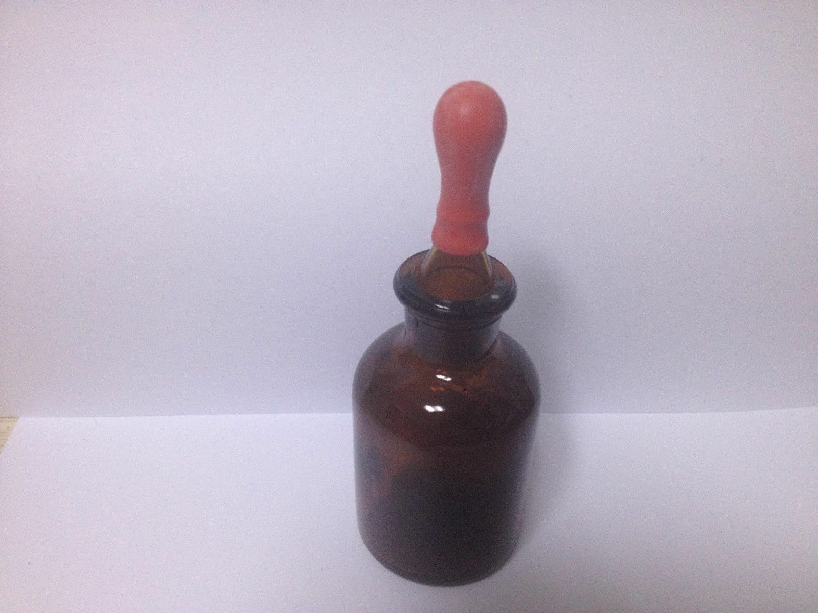 Glass Amber Dropper Bottle Drop Reagent Flask Lab Chemistry Glassware 30ml