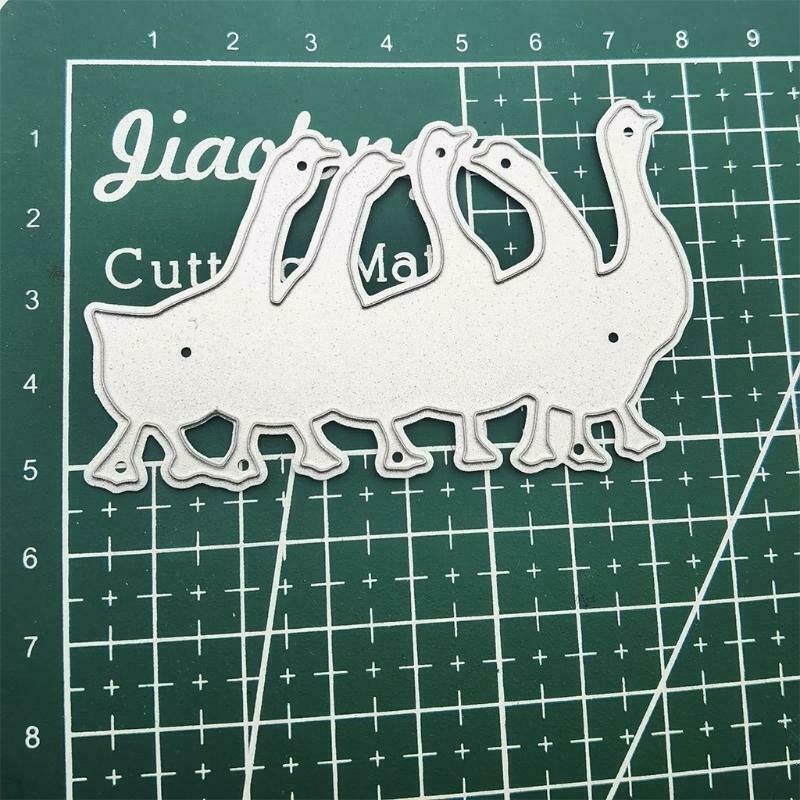 Goose Metal Cutting Dies Stencil DIY Scrapbooking Album Paper Card Template Mold