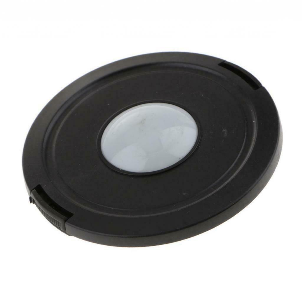 MagiDeal 2 in 1 82mm White Balance Lens   Cover for Canon/Nikon DSLR