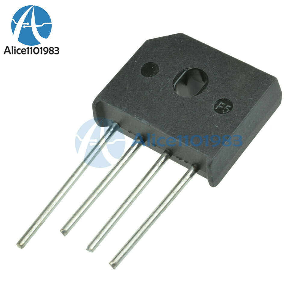 2PCS KBU808 SIP-4 KBU-808 8A 800V Bridge Rectifier KBU808