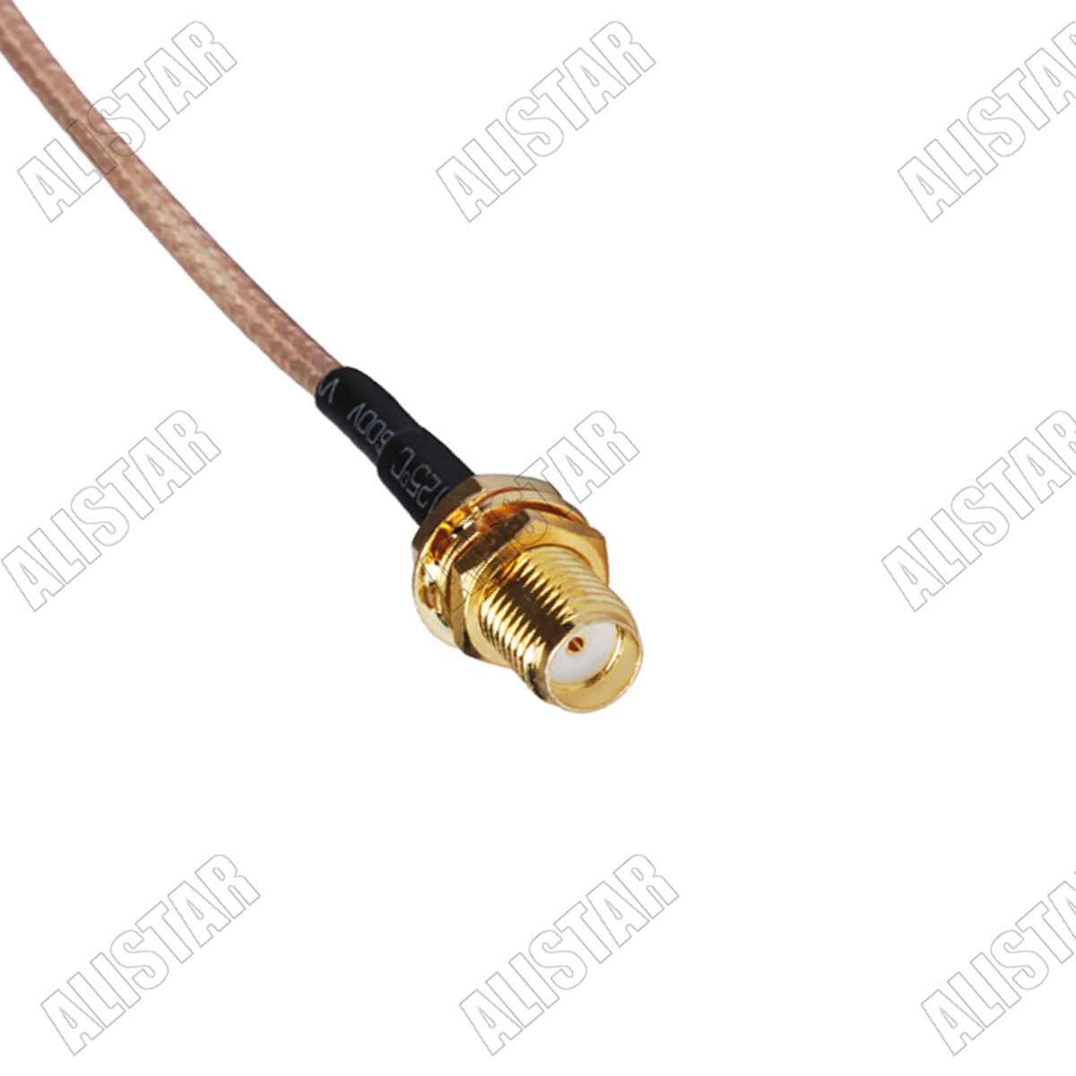 RG316 50cm BNC Female Jack Bulkhead O-Ring to SMA Female RF Pigtail Jumper Cable