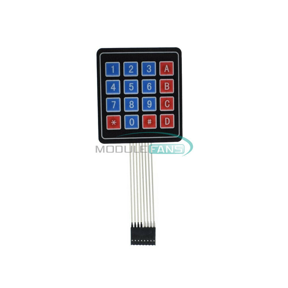 4 x 4 Matrix Array 4*4 16 Key Membrane Switch Keypad Keyboard For AVR Arduino
