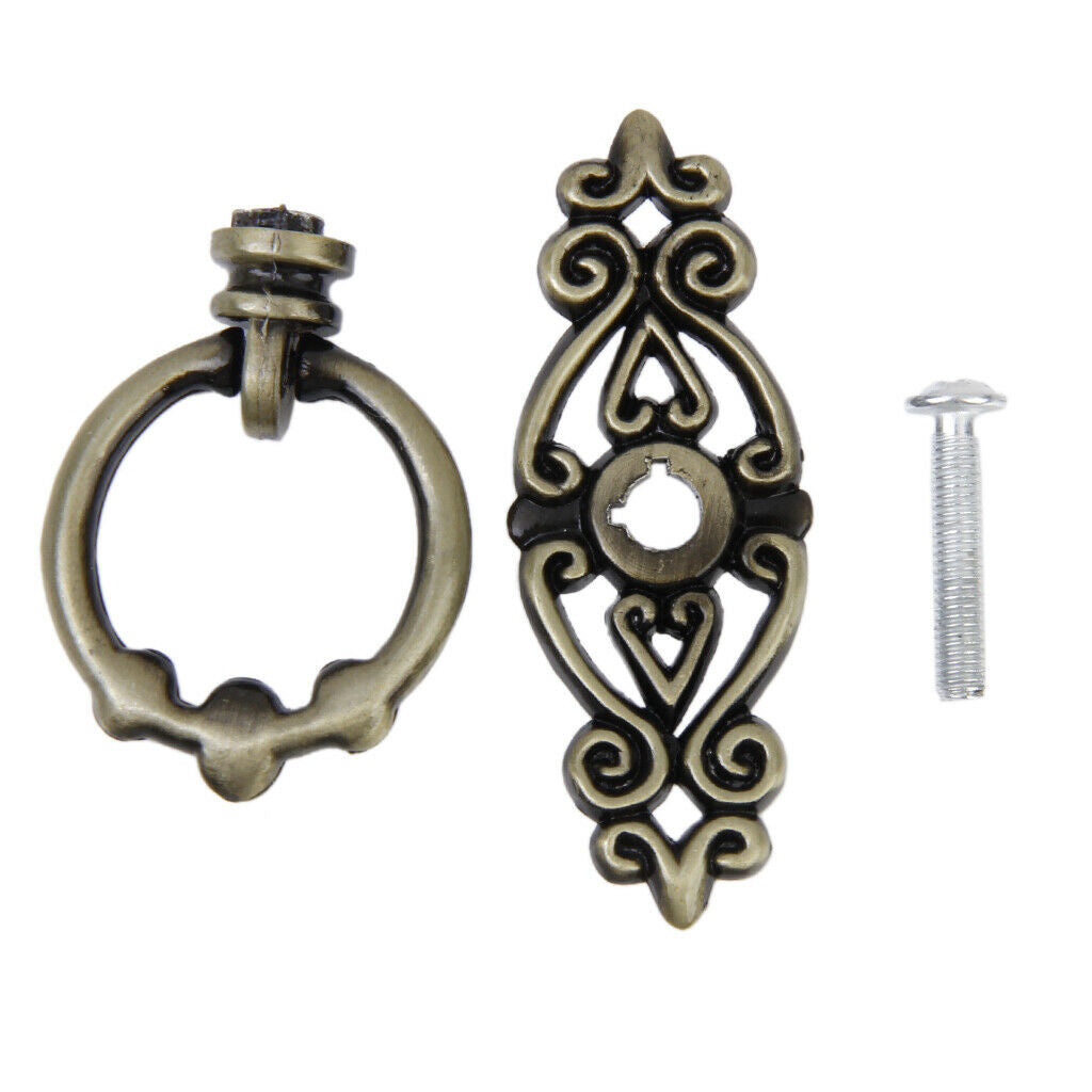 Knob Pull Handle Cupboard Door Knobs with Screws Easy to Install Replacement