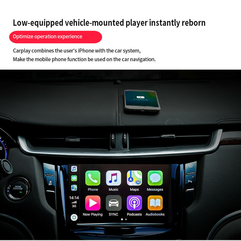 5V USB Dongle Carplay Car Navigation System MP5 Head Unit Fit for iOS Android