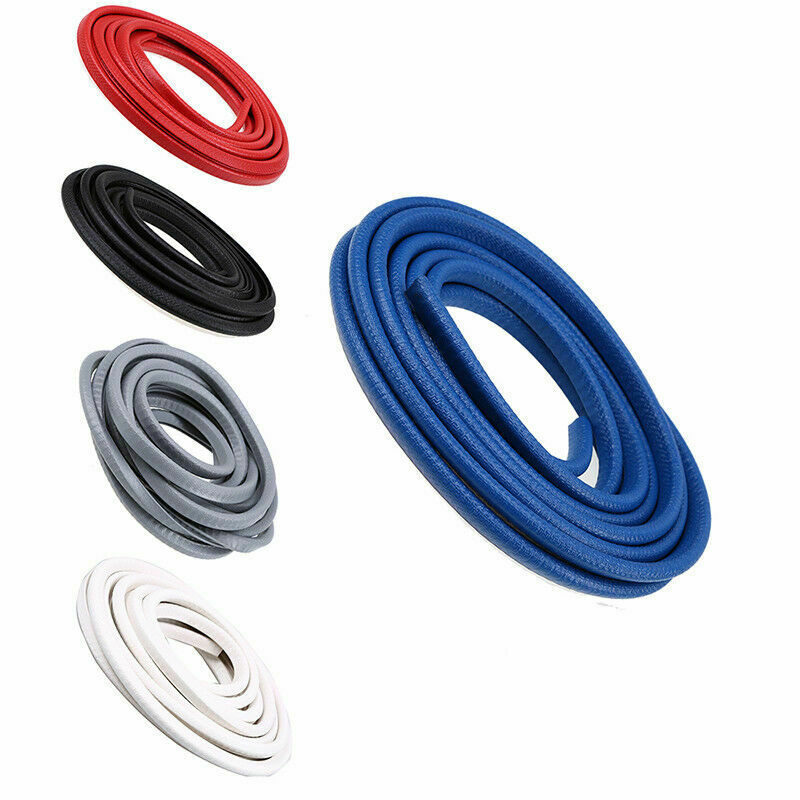 White 4.5M Rubber Trim Seal Car Door Edge Protector Weather Seal Strip Universal