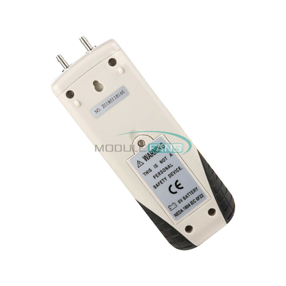 HT-1890 LCD Digital Backlit Manometer Differential Gauge Air Pressure Meter