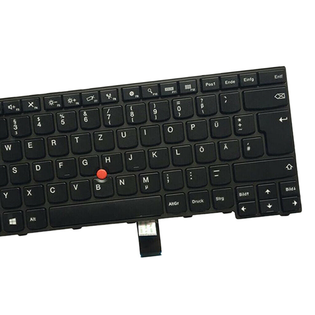 New Laptop Keyboard Replacement German for Edge E450 E455 E450C W450 Black