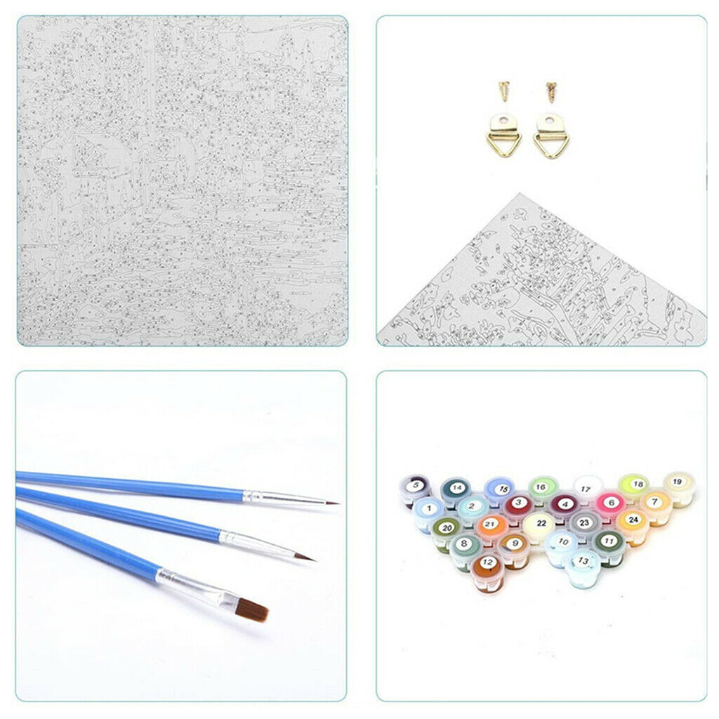 DIY Painting Kits for Adults Arts Craft Canvas Wall Decor Dandelions DIY