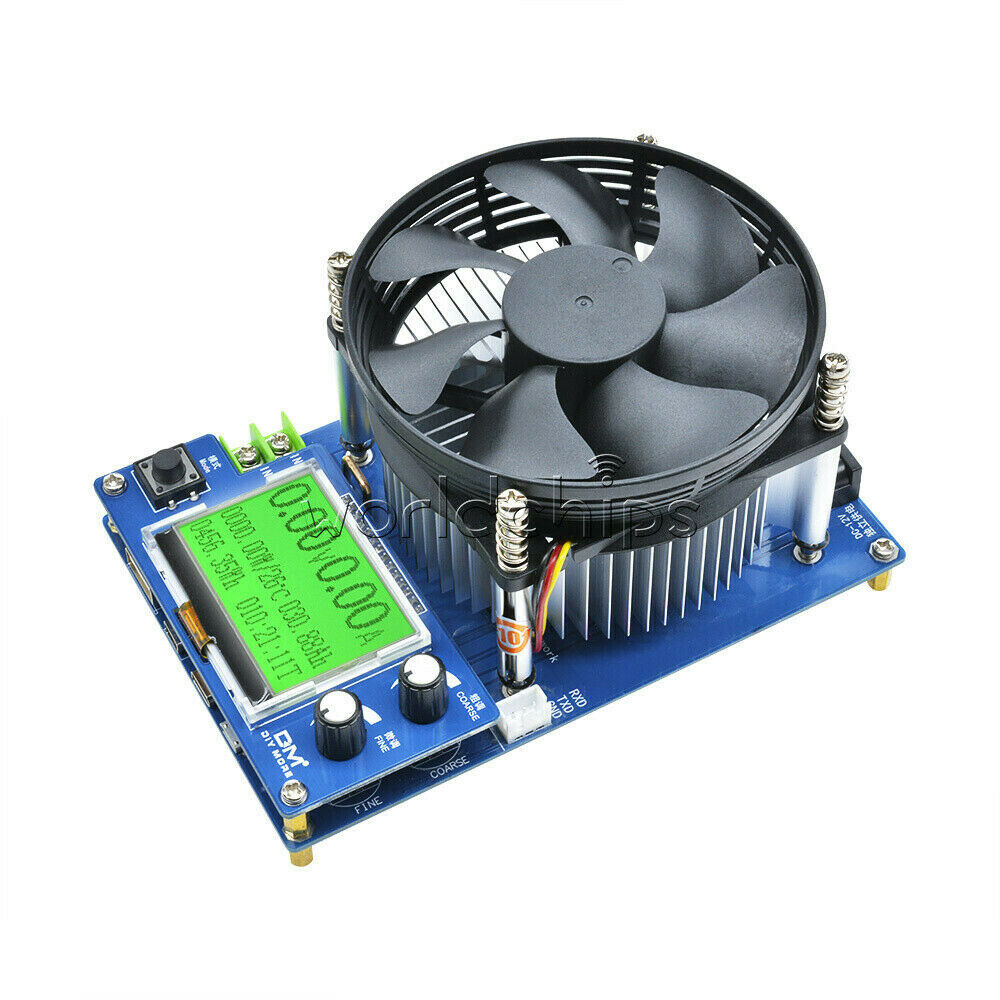150W MAX 10A Intelligent LED Electronic Load Battery Discharge Capacity Tester
