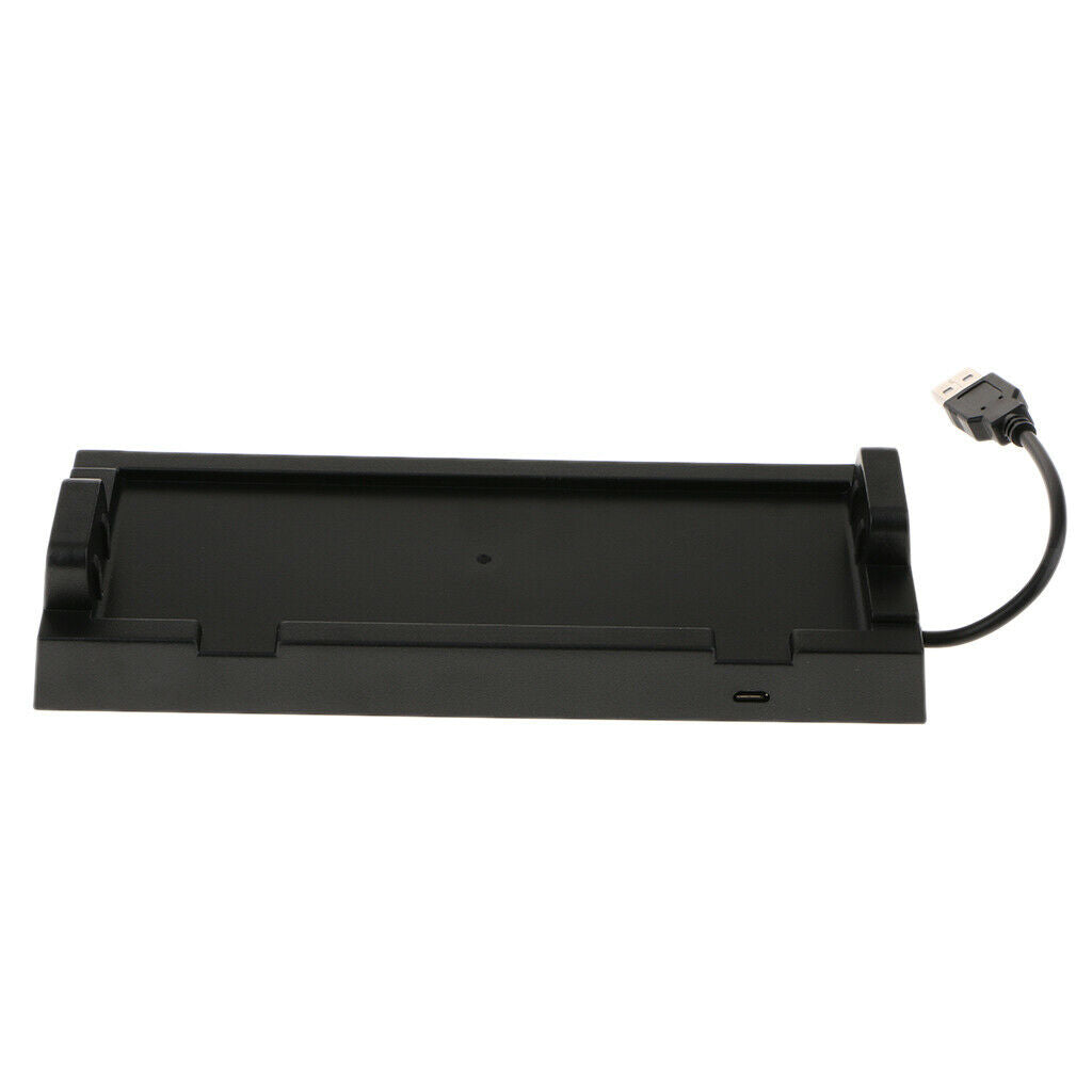 USB 2.0 Hub Dock Vertical Stand 4-Port Desktop USB Hub Charging