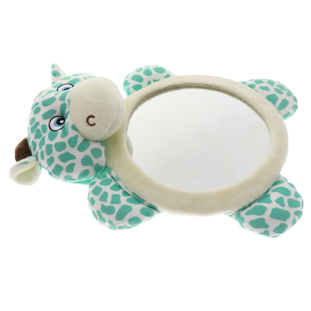 Soft Cow Safety Mirror Baby Cow Framed Car Mirror Backseat