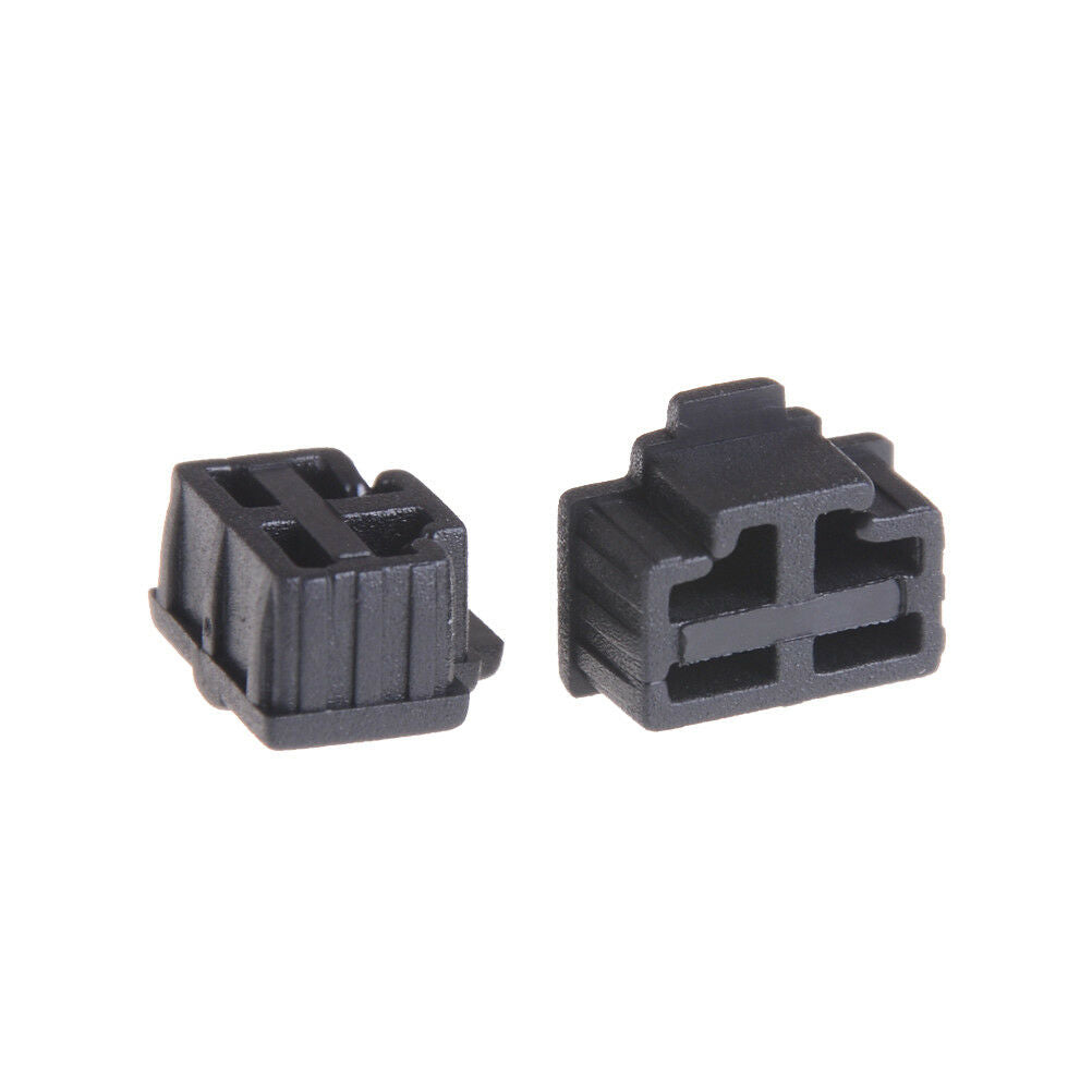 10Pcs Black Ethernet Hub Port RJ45 Anti Dust Cover Cap Protector Plu.l8