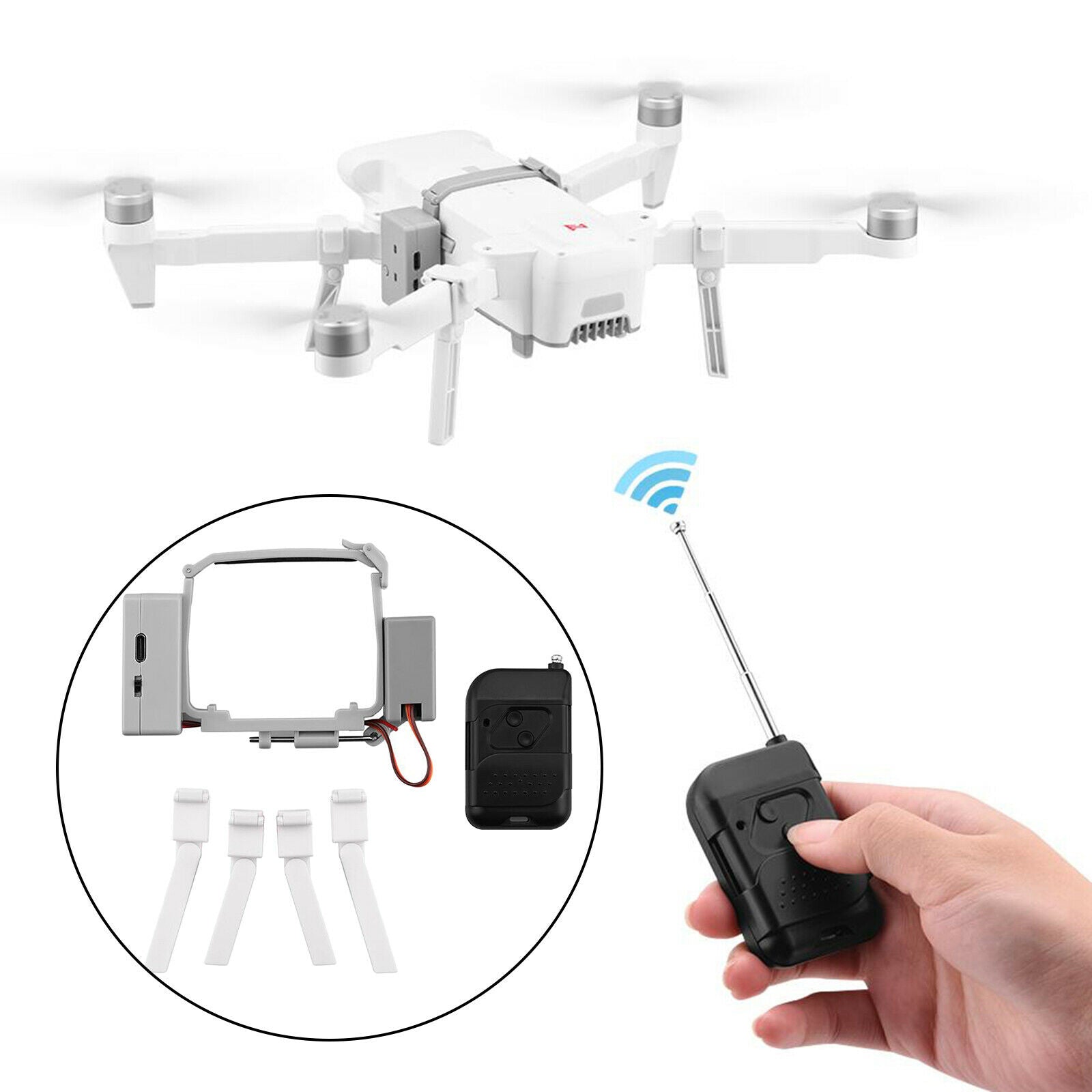 Remote Launchers Universal for FIMI X8SE Wedding Ring Fishing Lure Search