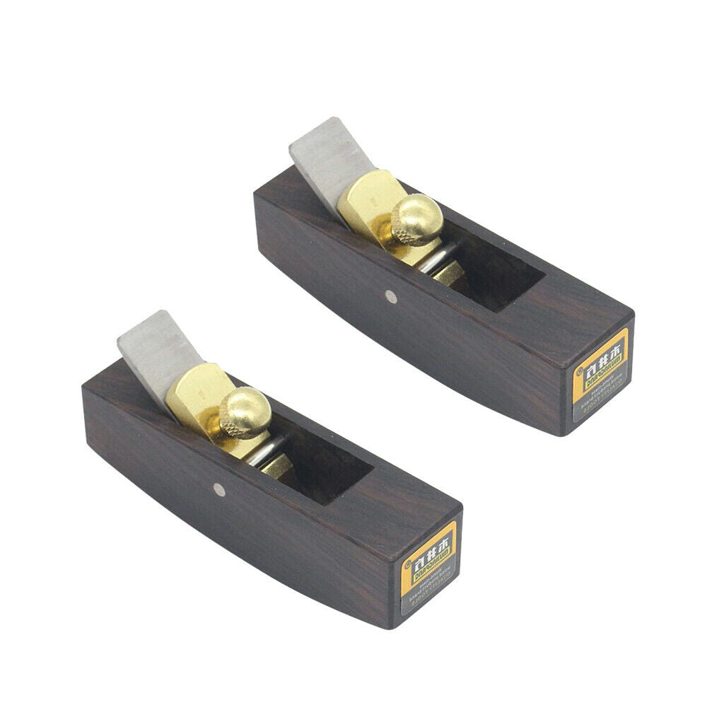 2pcs  Wood Plane Block Plane One Hand Plane Carpenter Carpenters Hand Plane Hobe