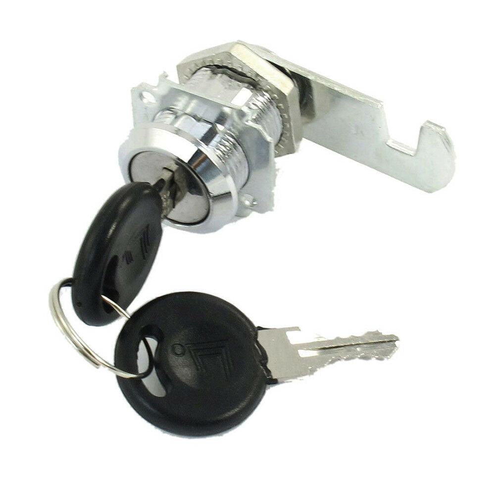 Tool Box Furniture Locking 19mm Dia Thread Cylinder Cam Lock with Key tdJ.l8