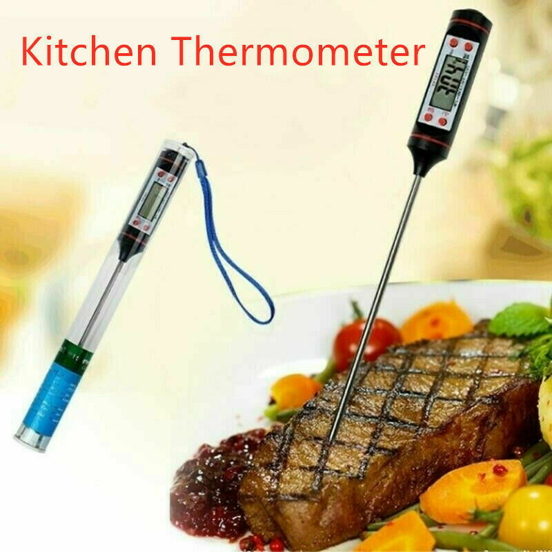Mini Digital Cooking Food Thermometer Sensor Probe Kitchen Tools for Meat BBQ