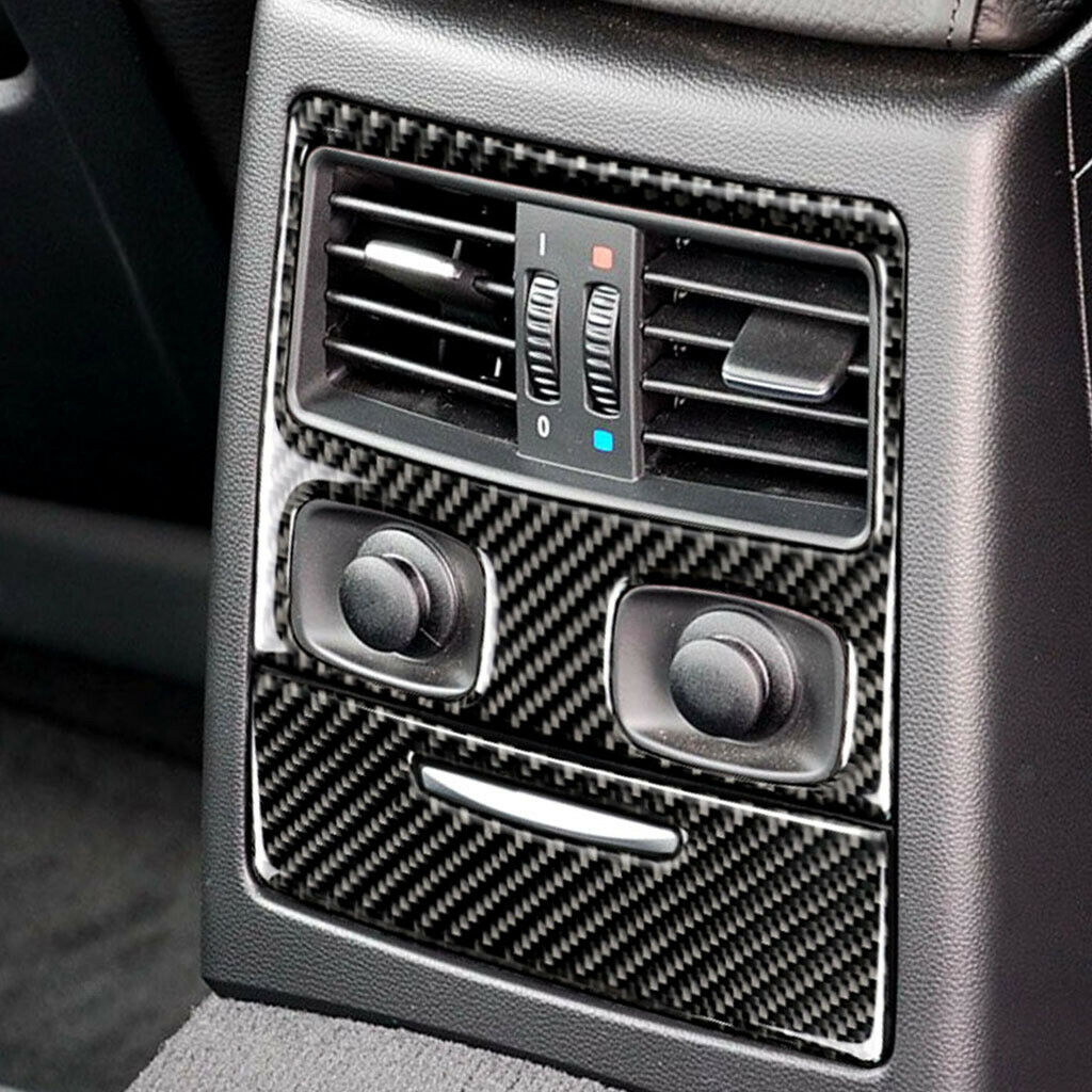 Carbon Fiber Car Air  Vent Cover Trim for BMW E90 E92 E93 2005-2012