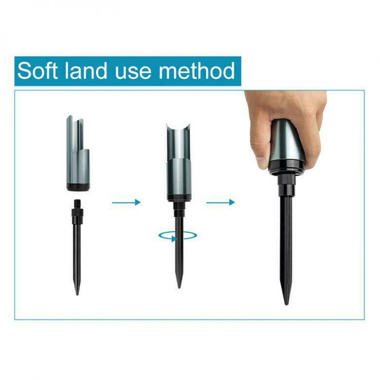 Ground Stand Inserts Parts Small Fishing Rod Holder Foldable Bracket Fish Pole