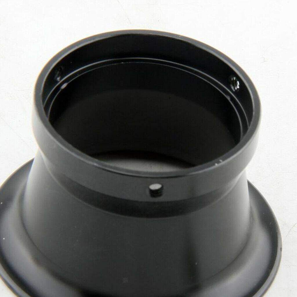 4Pcs 50mm Air Intake Velocity Stack Funnel for Carburetor PWK24 PWK26 Black