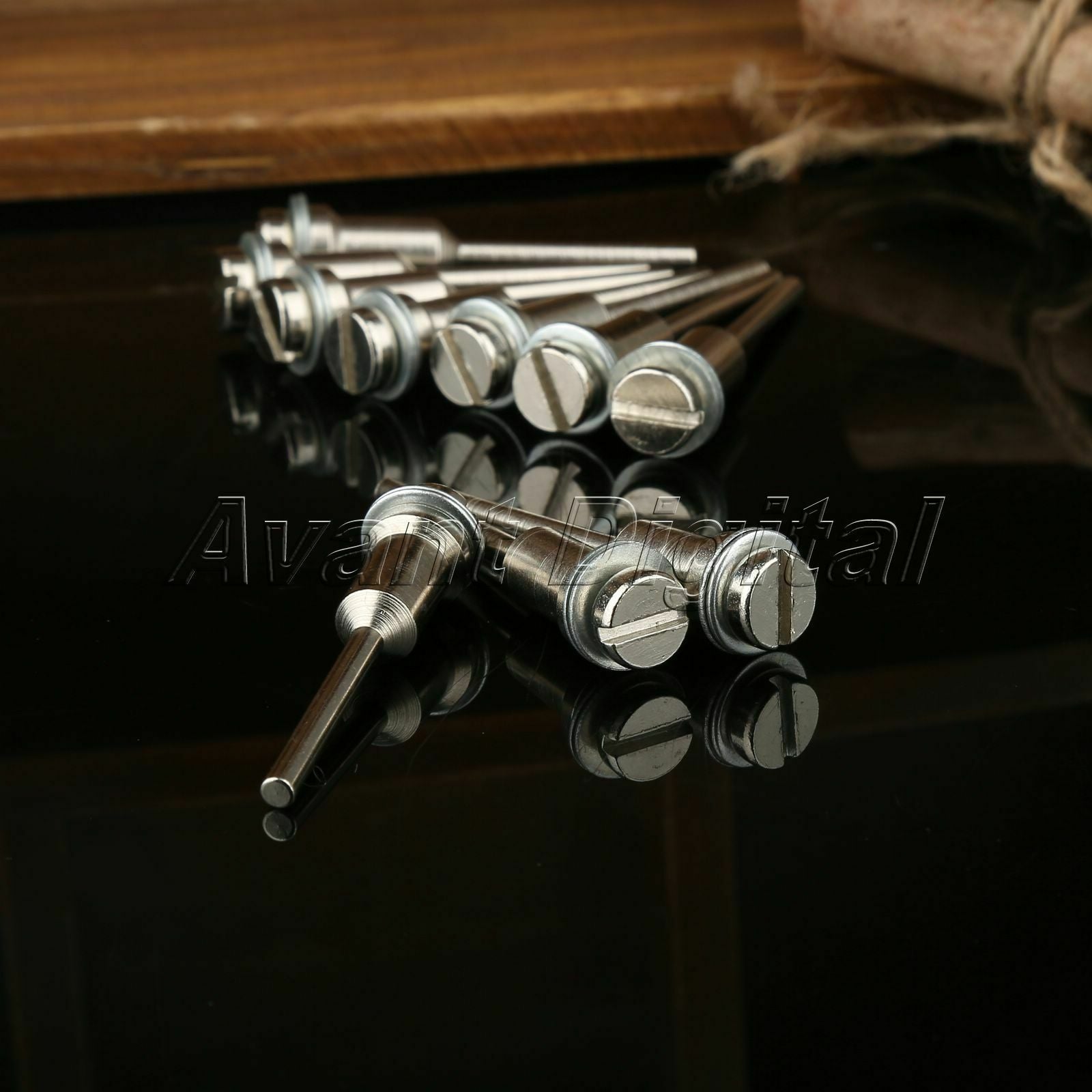 10pcs Shank Screw Mandrel HSS Cutting Arbor for Cut-Off Wheel Rotary Tool