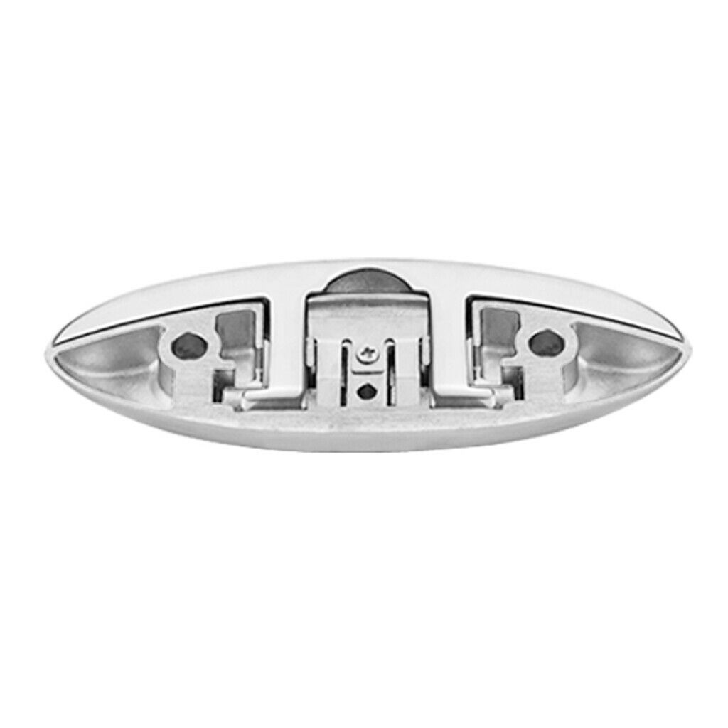Heavy Duty 5" Boat Marine Deck Cleat Flip Up Pull Up Rope Cleat Brand New
