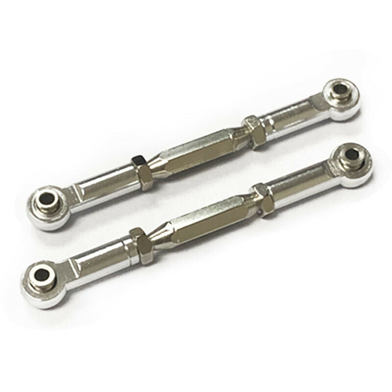 for TRAXXAS Slash 4X4 Aluminum Stee Turnbuckle Toe Link Camber Linkage 85mm-97D6
