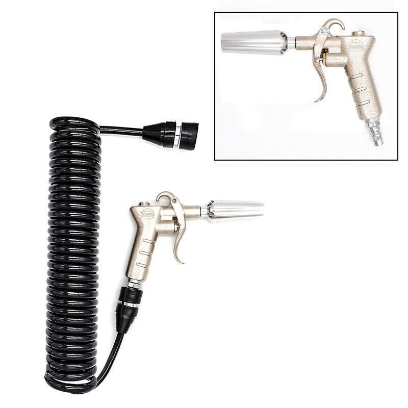 1/4" Air Inlet Air Duster Compressor Blow Gun Pistol Type Pneumatic Cleaning