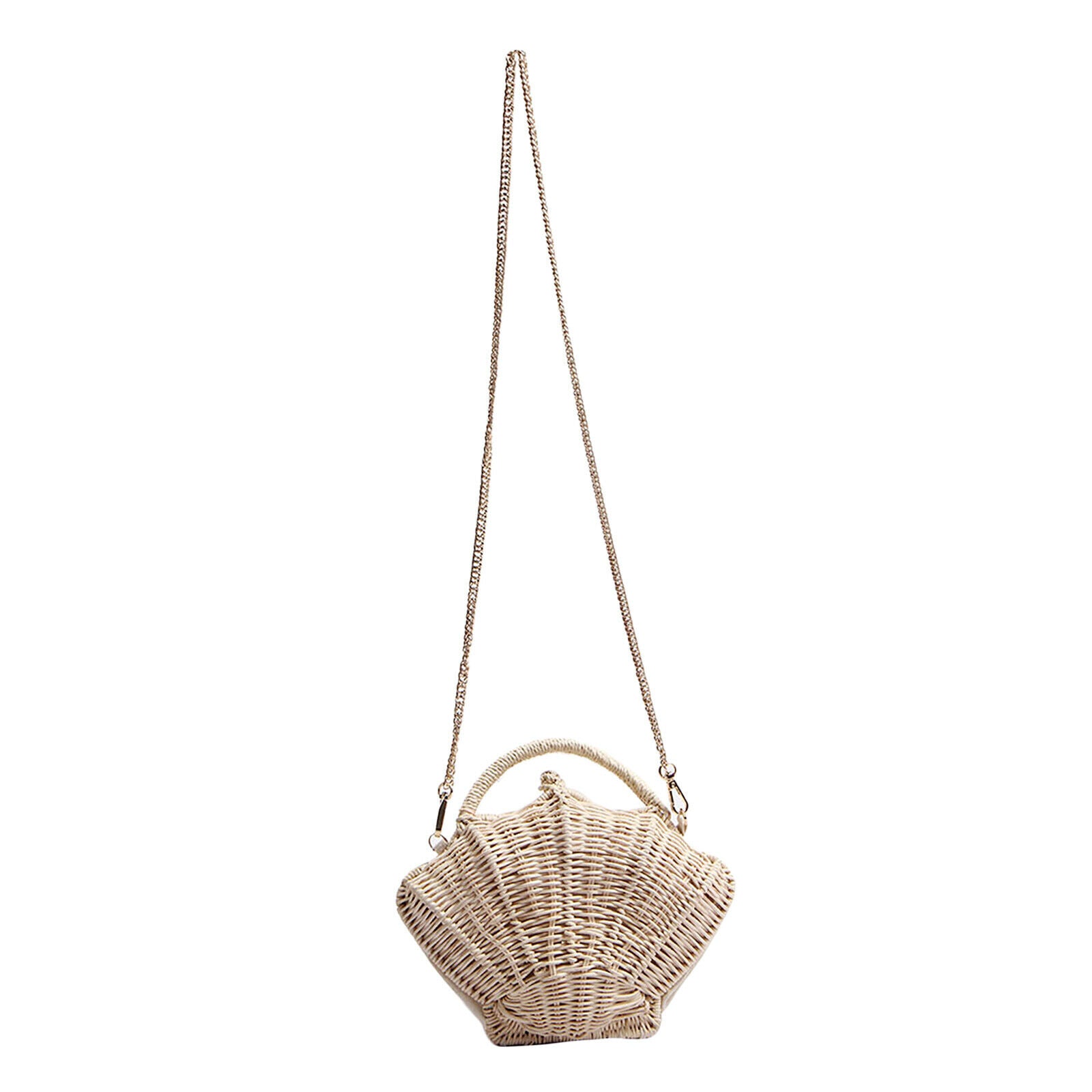 Mini Small Messenger Bag Travel Beach Rattan Handbag Handwoven Woven Tote