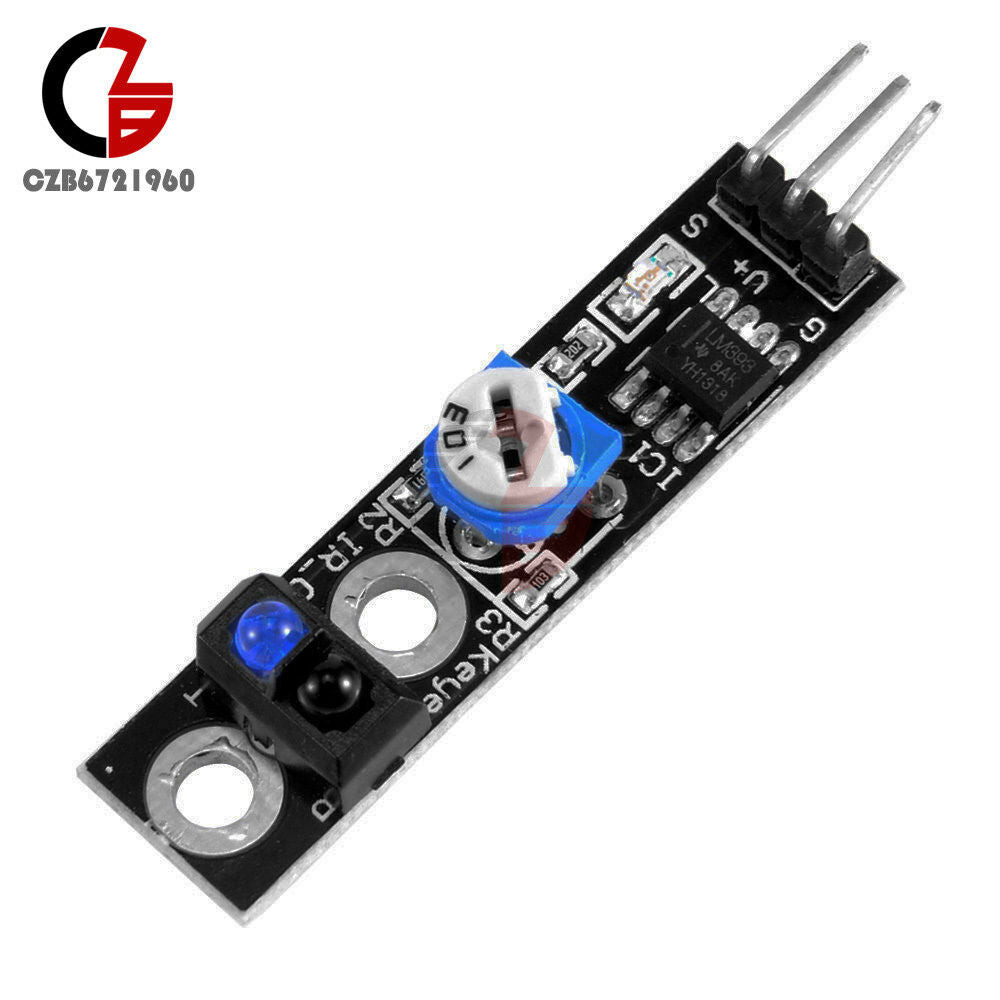 2PCS TCRT5000 KY-033 Infrared Reflection Sensor Module Line Track for Arduino