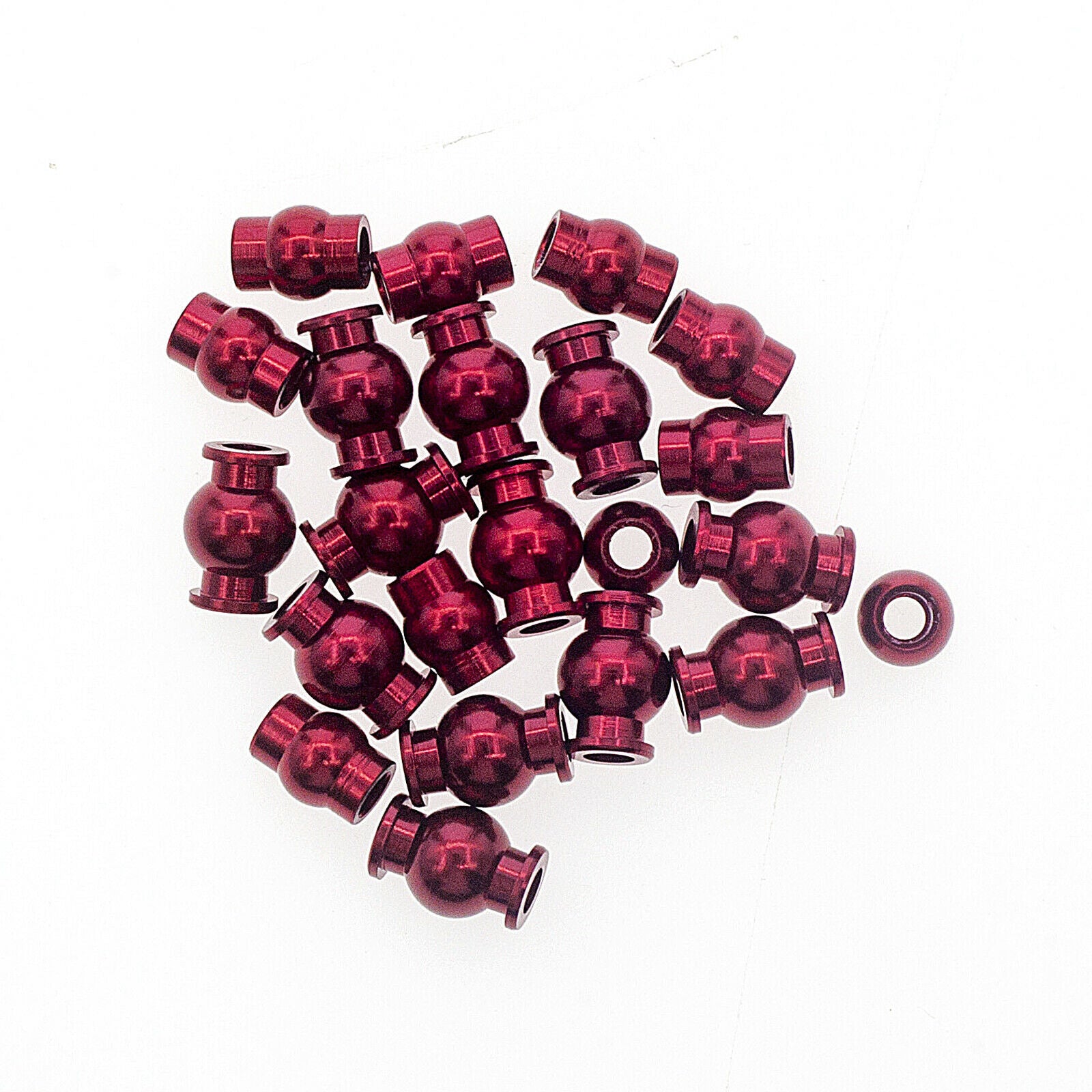 Set of 20 1/10 Metal Hollow Ball Set for Arrma ATF160B02 Vehicles Crawler Car