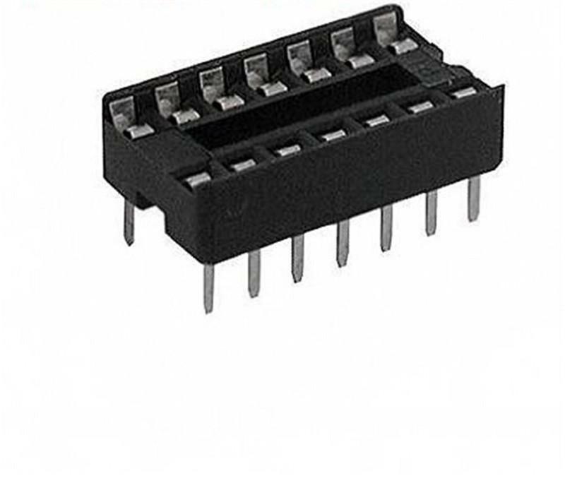 20X 14 Pin DIP IC Sockets Adaptor Solder Type Socket 2.54mm Fa.l8