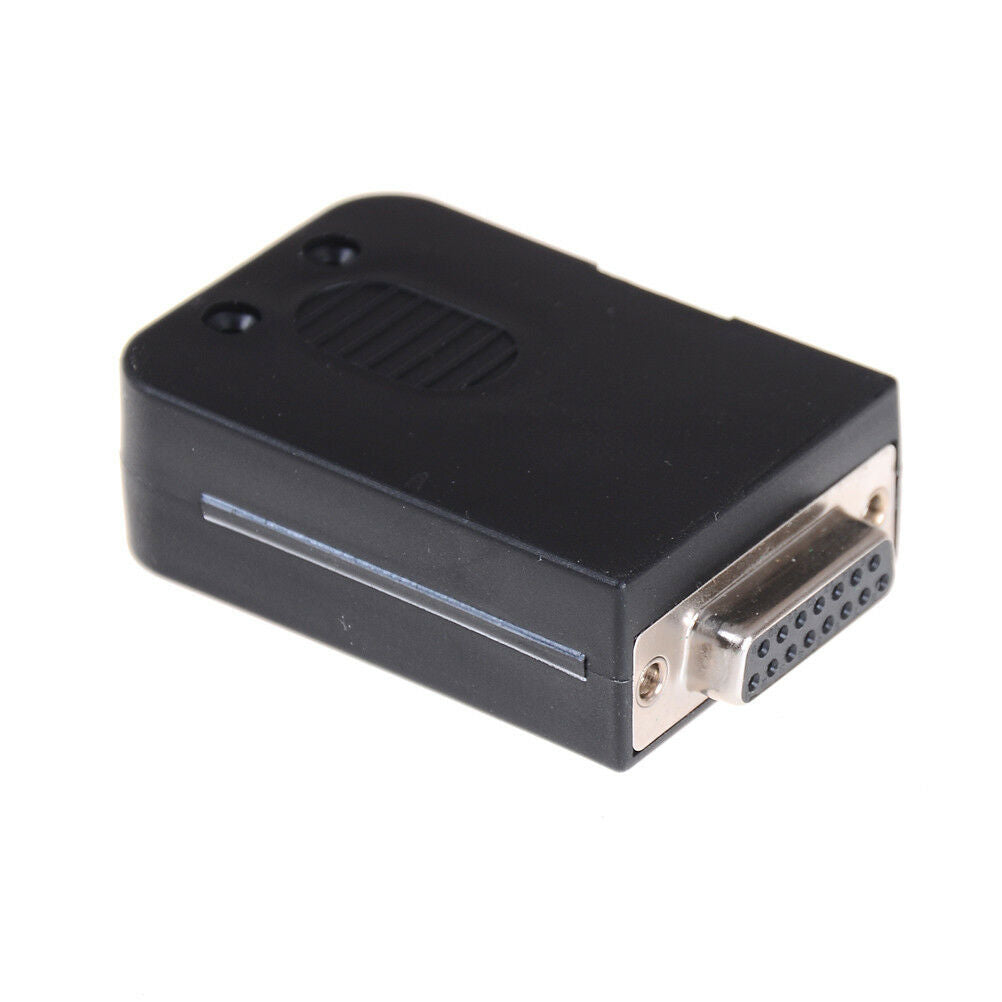DB15 Female D-SUB 2 Row 15-Pin Plug Breakout Terminal SolderlessConnectorScrY1