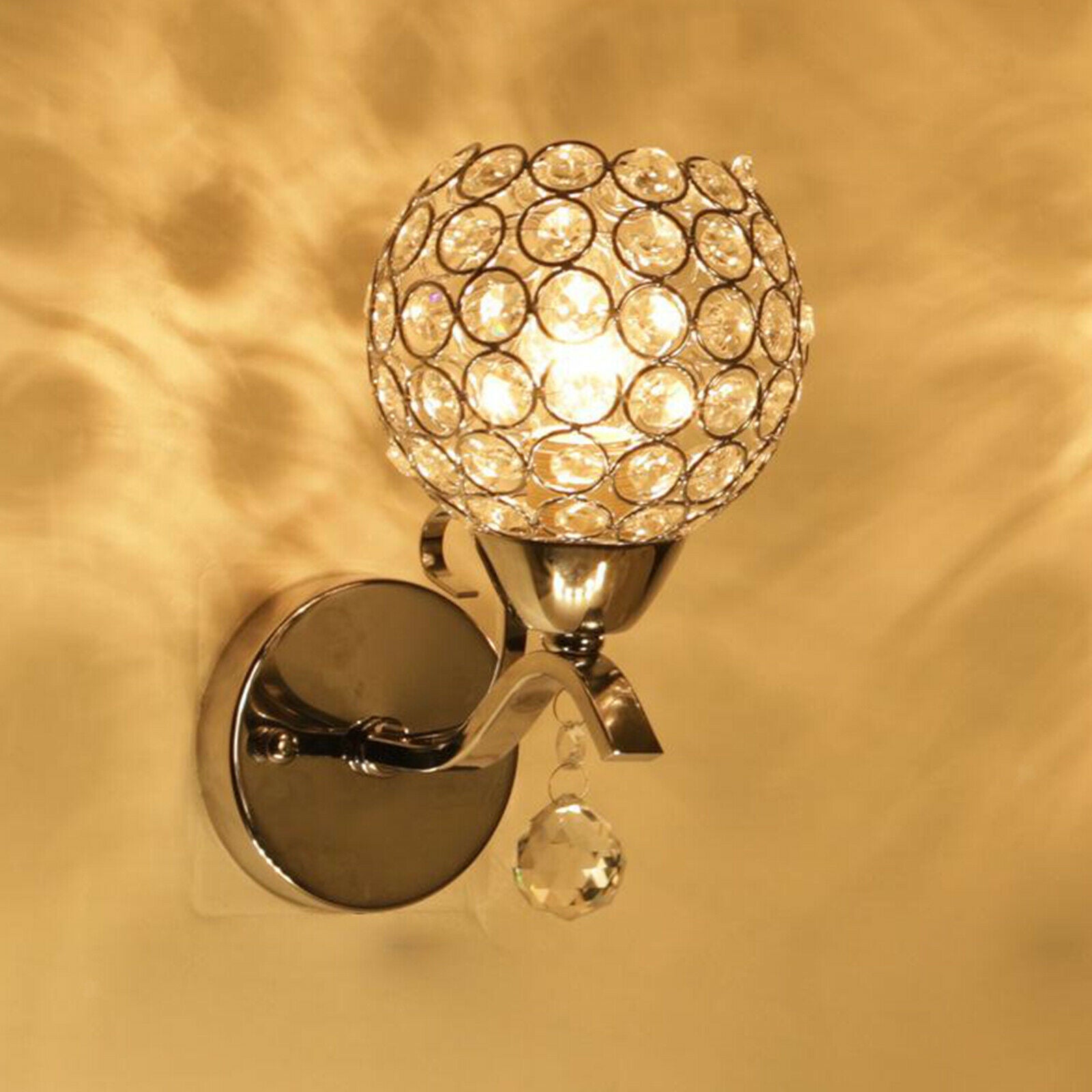 LED Wall Lamp Glass Lamp Shades Hallway Bedside Wall Sconces Home Decor