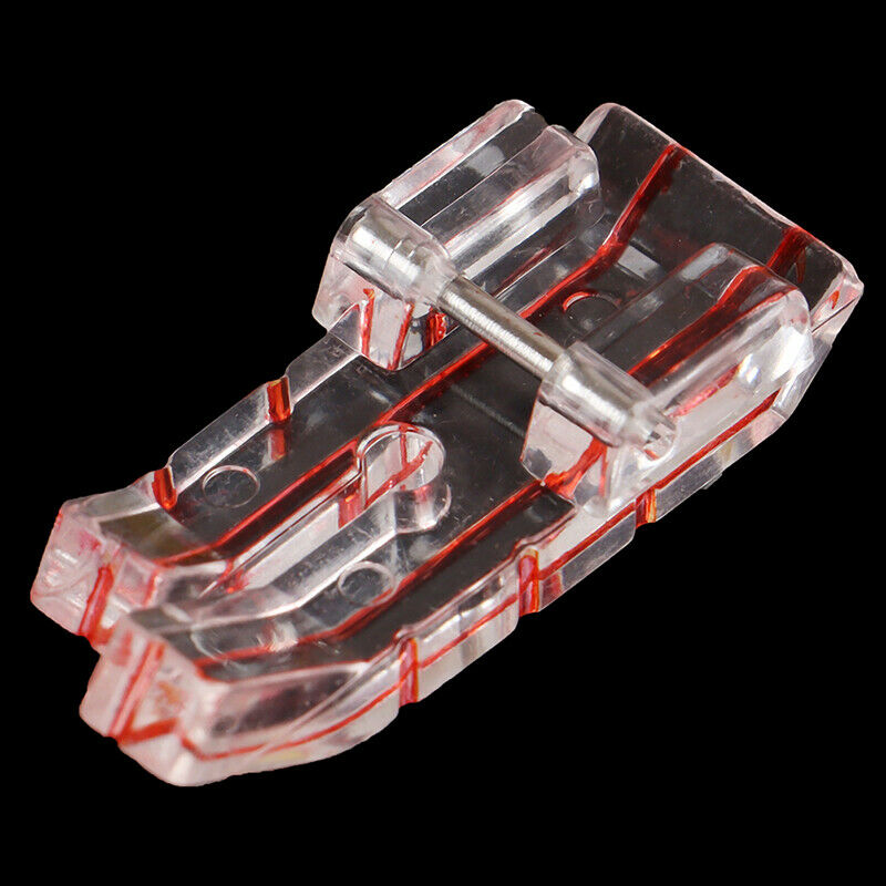 1PcsCenter Line PresserFoot for Multifunction Sewing Machines Plastic Lin.l8
