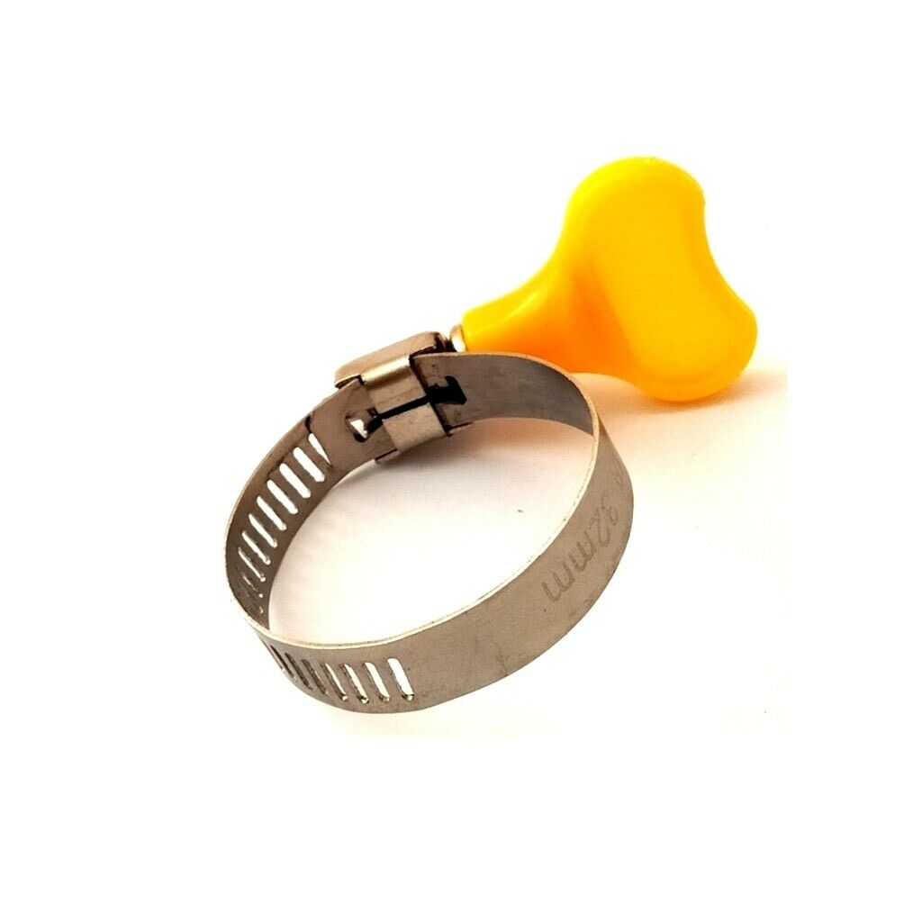 20 Piece 22-32mm/10-16mm Key-Type Adjustable Stainless Steel Hose Clamp, Pipe