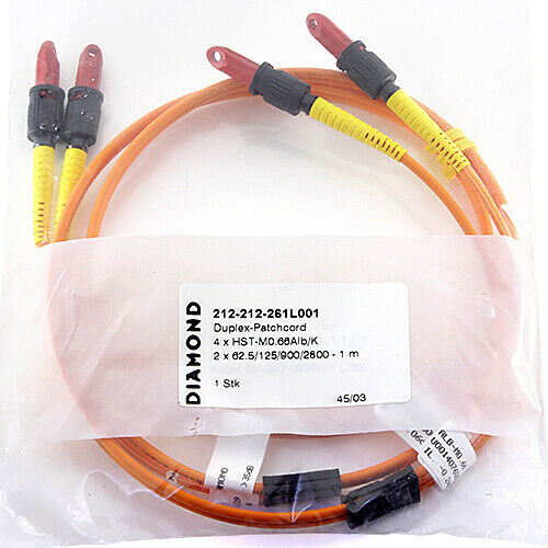 [3pcs] 212-212-261L001 Fiber Optic Patch Cord FIBER-CORD