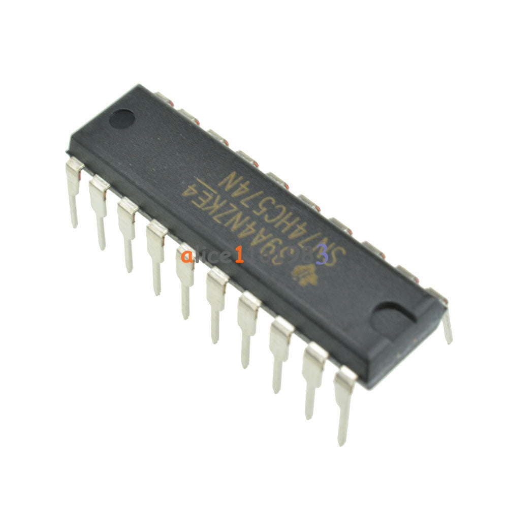 3PCS 74HC574N 74HC574 DIP-20 D-Type Flip-Flop Integrated Circuit IC DIP-20