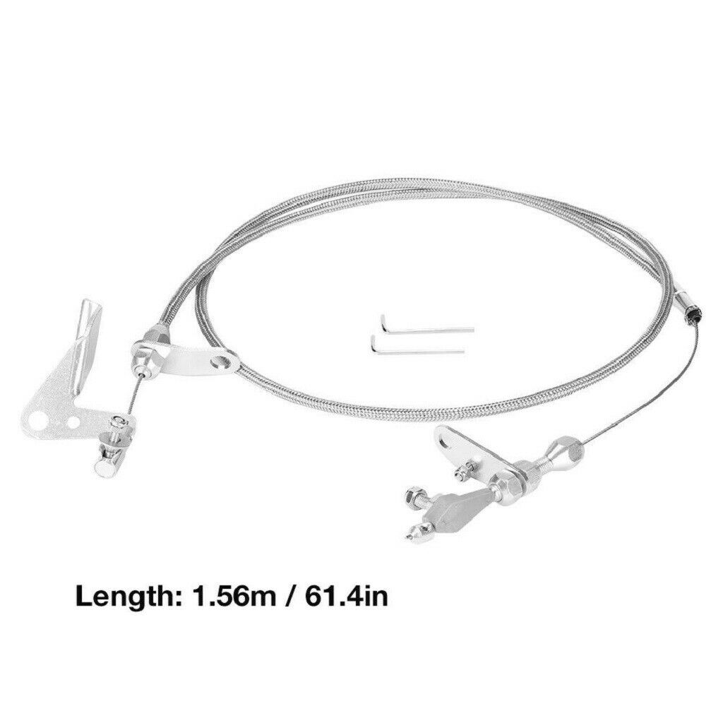 Stainless Steel Braided Throttle Cable